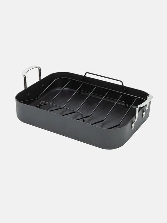Stainless Steel Grill Pan with Grill Rack